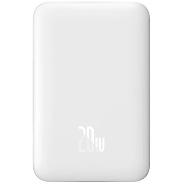 Baseus Magnetic Mini FAST Wireless Charging Power Bank 10000mAh 20W - White